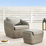 CHITA 8 Pieces Patio Wicker Furniture Set, Outdoor Rattan Bistro Set with Removable Thickened Cushions, Fully Assembled - Photo 4