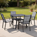 Patio Chairs Set of 4, Outdoor Dining Chairs Set of 4 - Photo 2