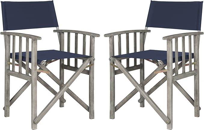 SAFAVIEH Outdoor Living Collection Laguna Director Chairs - Photo 1