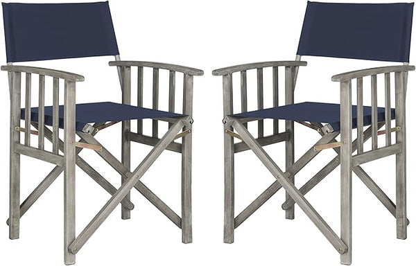 SAFAVIEH Outdoor Living Collection Laguna Director Chairs - Photo 1