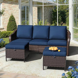 Patio Sectional Sofa Set - Photo 1