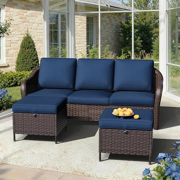 Patio Sectional Sofa Set - Photo 1