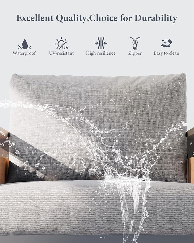 ZANDOR Aluminum Outdoor Patio Furniture Set - Photo 7