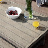 Outdoor Coffee Table, Never Rusts Aluminum Rope Weave Patio Coffee Table - Photo 8
