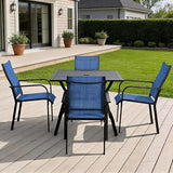 Patio Chairs Set of 4, Outdoor Dining Chairs Set of 4 - Photo 2