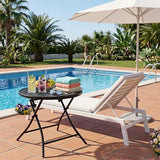 TeoKJ Folding Small Outdoor Side Tables - Photo 2