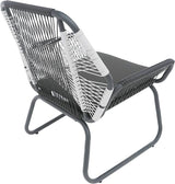 Christopher Knight Home Lydia Outdoor Wicker Club Chair (Set of 2), Gray/White/Gray - Photo 9