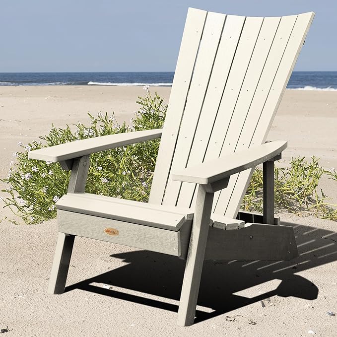 Highwood Manhattan Beach Adirondack Chair, Adult, Whitewash