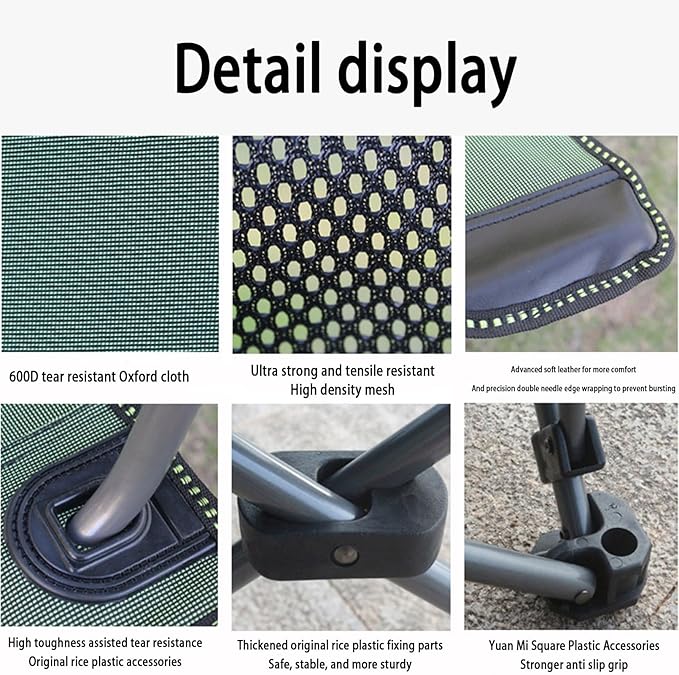 Generic Lounge Chair Adjustable Position Folding Camping Cot - Photo 7