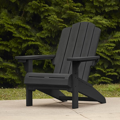 Keter Kiawah Adirondack Chair - Black