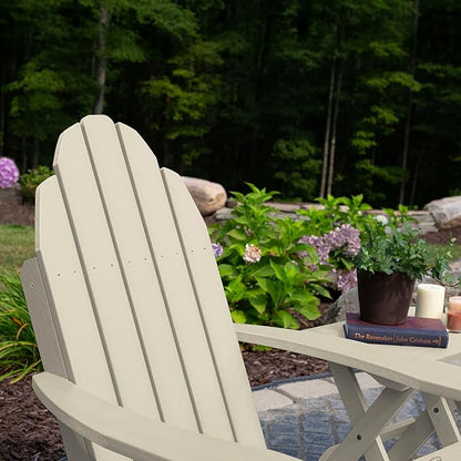 Elk Outdoors The Essential Adirondack Chair, Whitewash