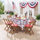 BrylaneHome Indoor/Outdoor Chair Pads (Set of 4) - 16" L x 15.6" W - Water, Stain & Fade Resistant - Granada - Photo 4