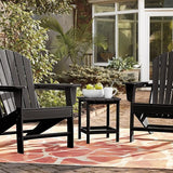 Giantex Side Table Outdoor Small Patio Table 18” Adirondack Table, Weather Resistant End Tables - Photo 8