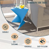 LeisureMod Modern Blue Accent End Table - Stylish Vanity Side Table for Bedroom, Living Room, or Office - Photo 4