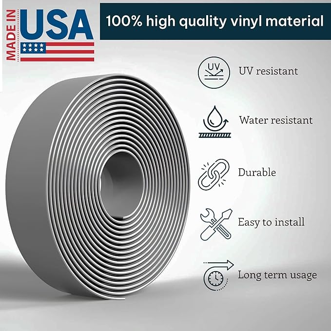 2 Inch Wide, 50ft Long Vinyl Strap - Replacement Straps for Patio Chairs - Vinyl Strapping for Patio Furniture Repair - Photo 2