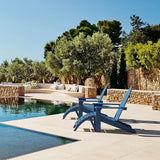 LUE BONA HDPS Adirondack Chairs Set of 6, Fire Pit Outdoor Chair Weather Resistant with Cup Holder - Photo 3