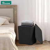 YITAHOME Resin Outdoor Deck Box Coffee Table, Waterproof Side Table - Photo 4
