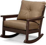 POLYWOOD Vineyard Deep Seating Rocking Chair - Photo 1