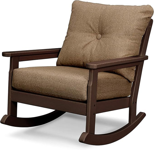 POLYWOOD Vineyard Deep Seating Rocking Chair - Photo 1