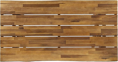 Christopher Knight Home Irene Outdoor Acacia Wood Coffee Table, Sandblast Teak Finish