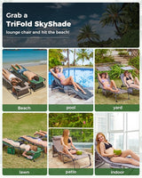 KingCamp Tanning Chair with Face Hole - Photo 7