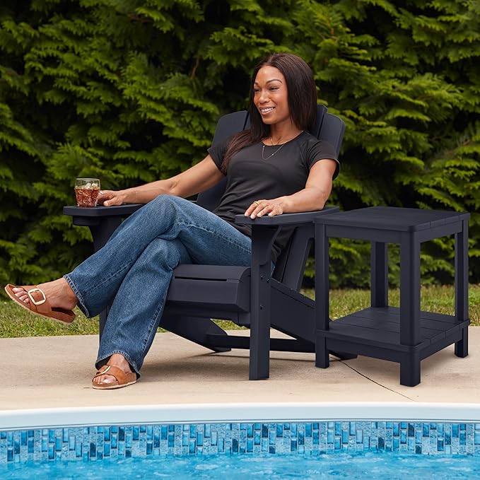 Keter Kiawah Adirondack Chair - Midnight