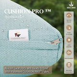 HERA'S HOUSE Outdoor Loveseat Patio Sofa, 2-Seat Wicker Couch with 4" Waterproof Thick Cushions - Photo 4