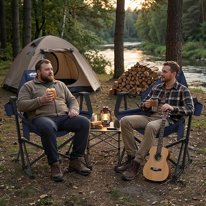 Portable Hammock Camping Chair with Adjustable Back, Folding Hammock Chair Supports 330lbs, Camping Swing Chair for Adults, Camping Hammock Chair for Lawn, Concerts, Backyard, Stargazer