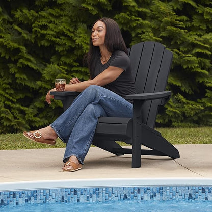 Keter Kiawah Adirondack Chair - Graphite