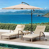 GarveeLife 2-Piece Rattan Patio Folding Chaise Lounge - Photo 3