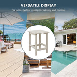 Costaelm 3 piece Patio Set, Outdoor Modern Adirondack Table and Chairs - Photo 4