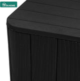 YITAHOME Resin Outdoor Deck Box, 11.5 Gallon Outdoor Storage Box with Removable Lid - Photo 7
