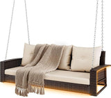 DWVO LED 3-Seat Patio Porch Swing - Photo 8