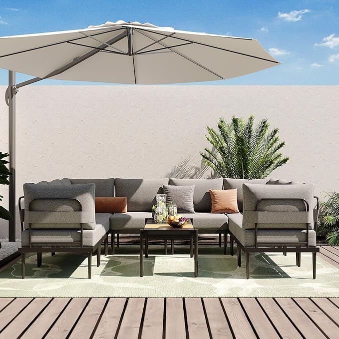 Sundale Outdoor 9 Pieces Patio Furniture Set - Photo 9