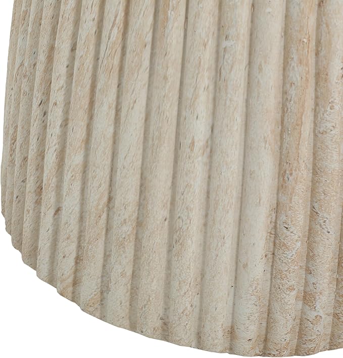 Outdoor Side Table Faux Marble End Table Faux Stone Concrete Side Tables Travertine Small Coffee Tables for Indoor - Photo 8