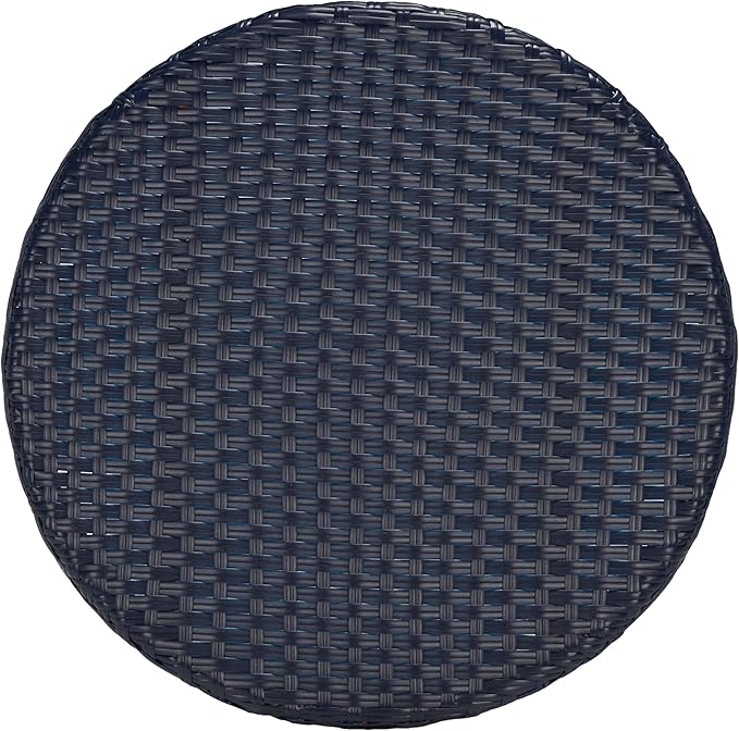 SAFAVIEH Outdoor Collection California Navy Bistro Table (Fully Assembled)