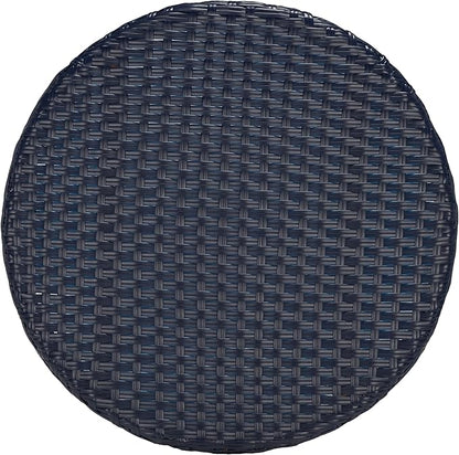 SAFAVIEH Outdoor Collection California Navy Bistro Table (Fully Assembled)