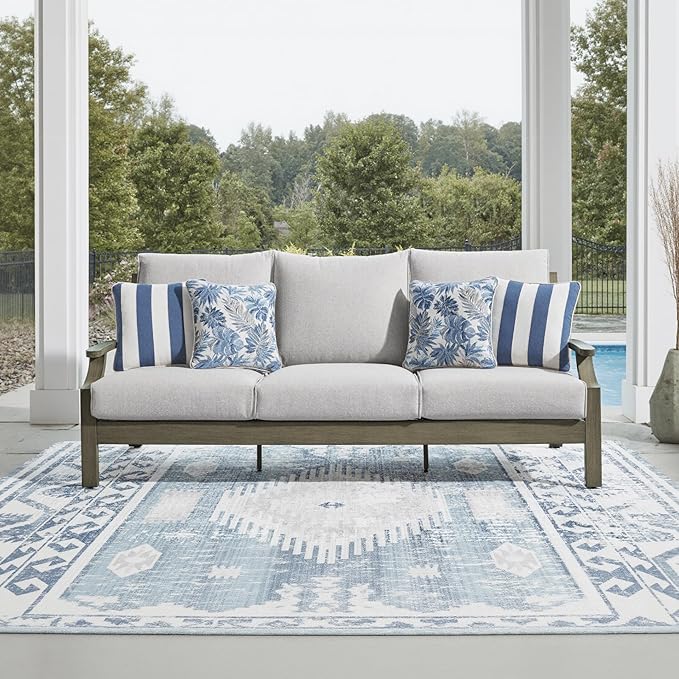 Signature Design by Ashley Rainier Ranch Casual Nuvella Weather Resistant Fabric - Photo 2