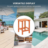 Costaelm 3 piece Patio Set, Outdoor Modern Adirondack Table and Chairs - Photo 5