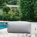 Patio Ottoman, Outdoor Coffee Table Bean Bag Chair, Daybed Sofa Comfy Couch, Modular Patio Sectional Sofa - Photo 1