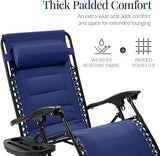 Best Choice Products Oversized Padded Zero Gravity Chair, Folding Outdoor Patio Recliner - Photo 4