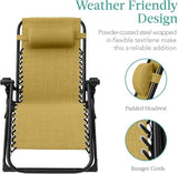 Best Choice Products Oversized Zero Gravity Chair, Folding Outdoor Patio Recliner - Photo 4