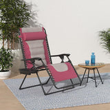 Best Choice Products Oversized Padded Zero Gravity Chair, Folding Outdoor Patio Recliner - Photo 2