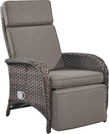 Belord Versatile Outdoor Recliner Chair - Reclining Patio Chair with Adjustable Backrest and Footrest - Photo 1