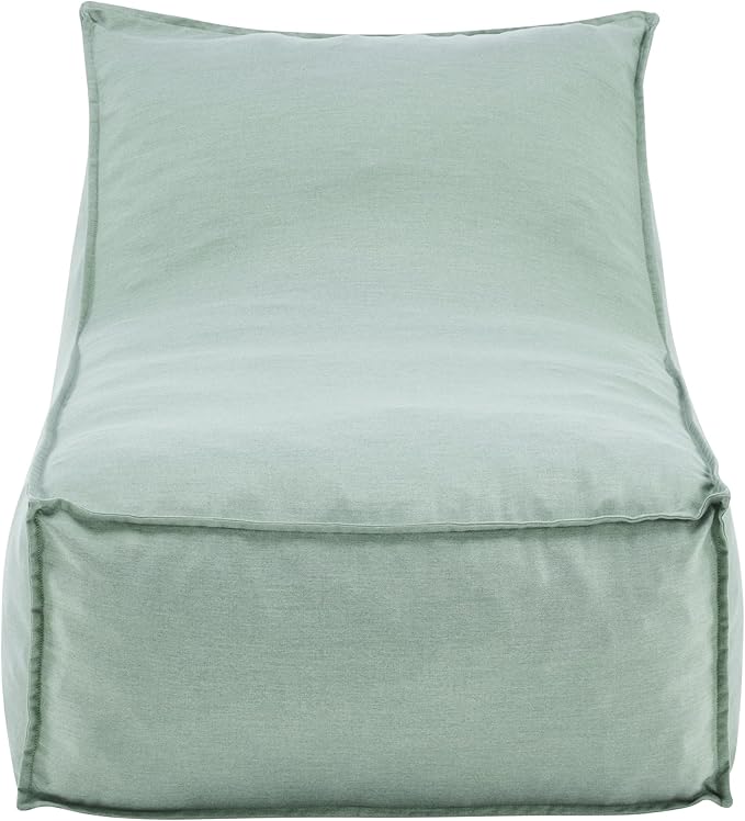 Christopher Knight Home Venny 48" L Outdoor Bean Bag Chair Set of 2, Fabric Bean Bag Chair for Adults and Kids - Photo 6