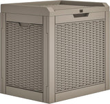 YITAHOME 32 Gallon Outdoor Storage Box, Water Resistant Resin Deck Box - Photo 7