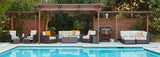 Serta Laguna Brown Resin Wicker Outdoor Patio Furniture Collection, Easy Assembly, Porch or Pool - Photo 4