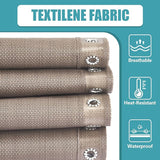 Queekay 2 Pcs Gravity Chair Replacement Fabric with 8 Bungee Cord Lounge Cloth Mesh Patio Chair Repair Kit Sling Fabric - Photo 5