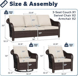 5 PCS Outdoor Conversation Set - Photo 2