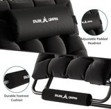 UDPATIO Oversized Zero Gravity Chair 29In XL Patio Reclining Chair with Cushion, Outdoor Folding Recliner with Pillows - Photo 4